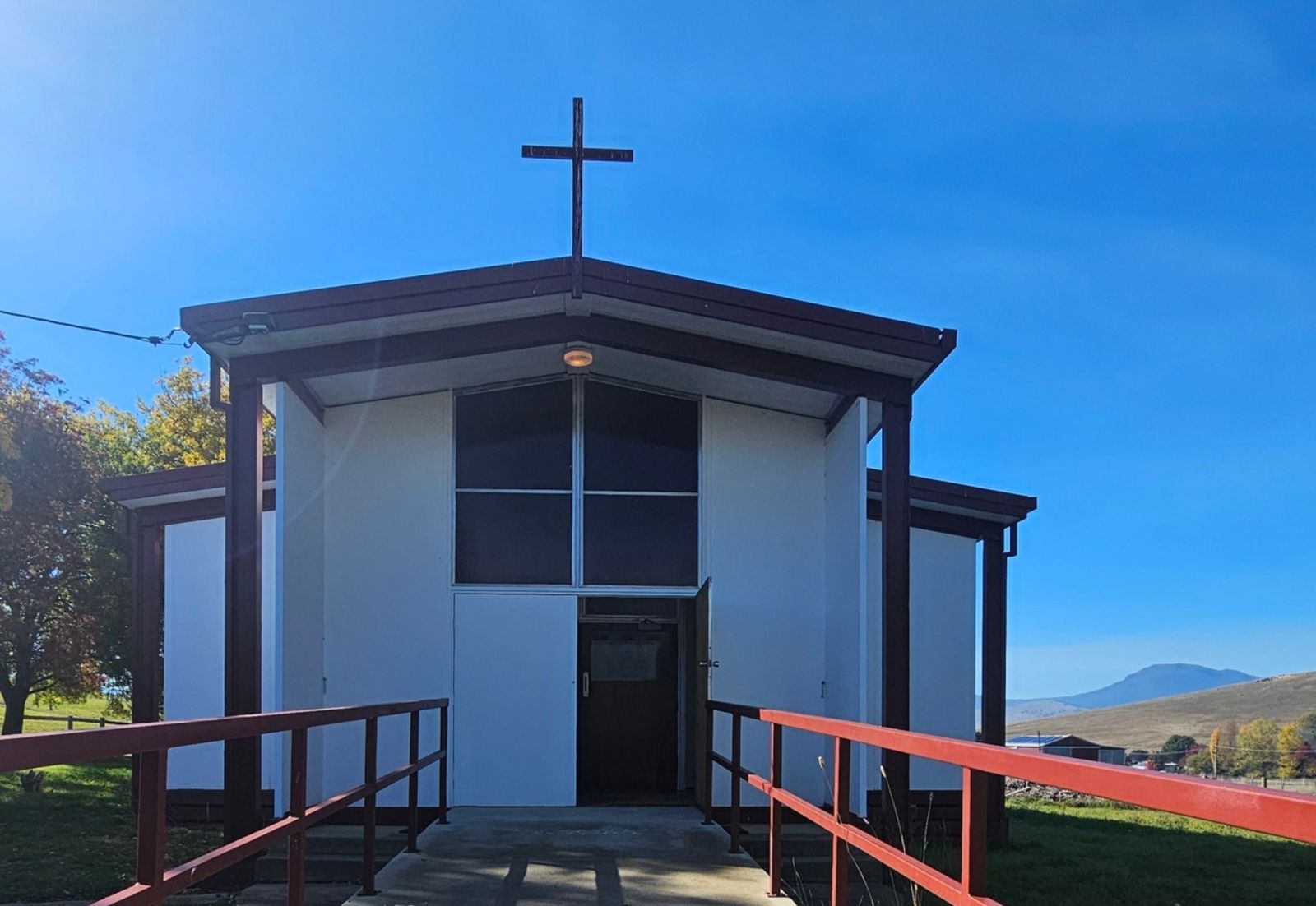 Benambra Church Front View